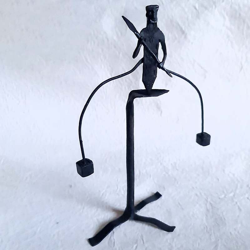 Buy Bastar Wrought Iron Balancing Man Online