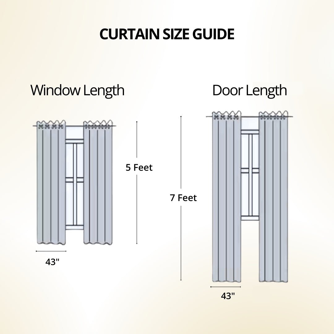 Cotton Semi Sheer Curtain | 5/7 Feet | Cutwork Summer Leaves Pattern | Handmade In India