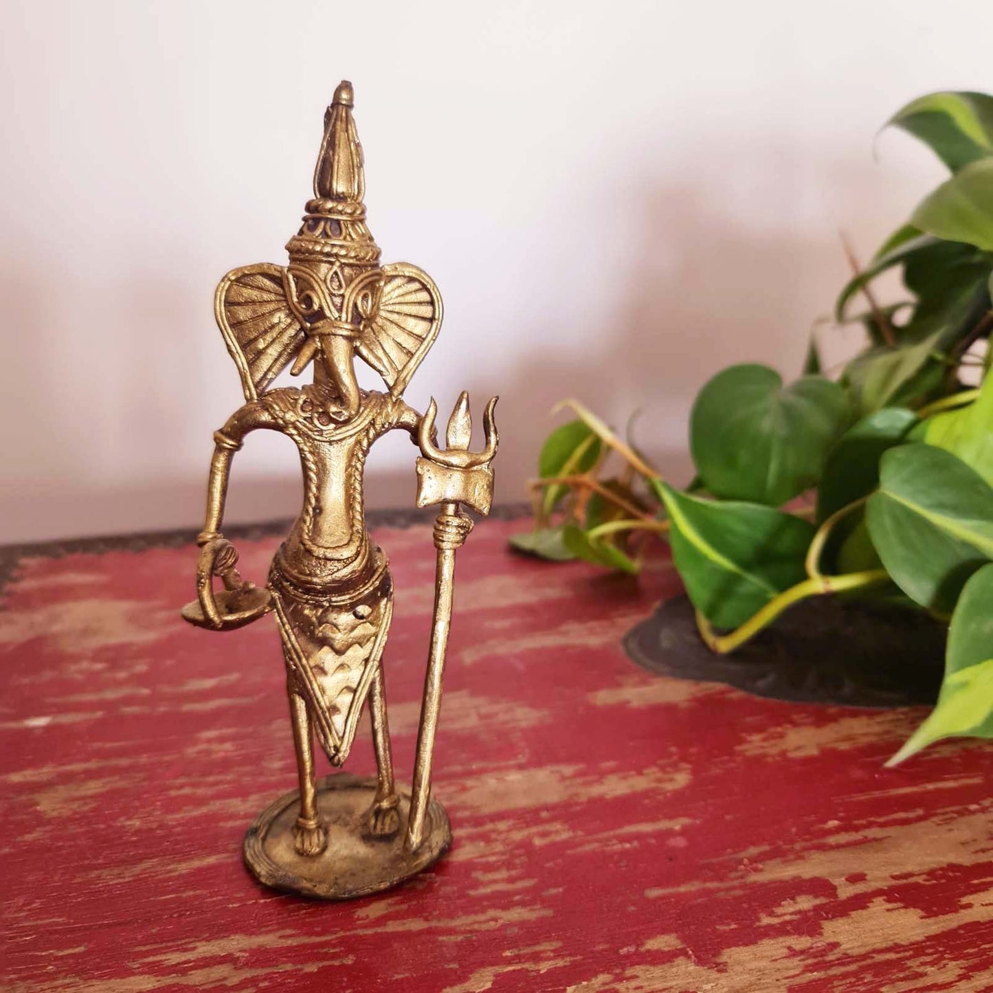 Dhokra Metal Handmade Ganesha Figurine
