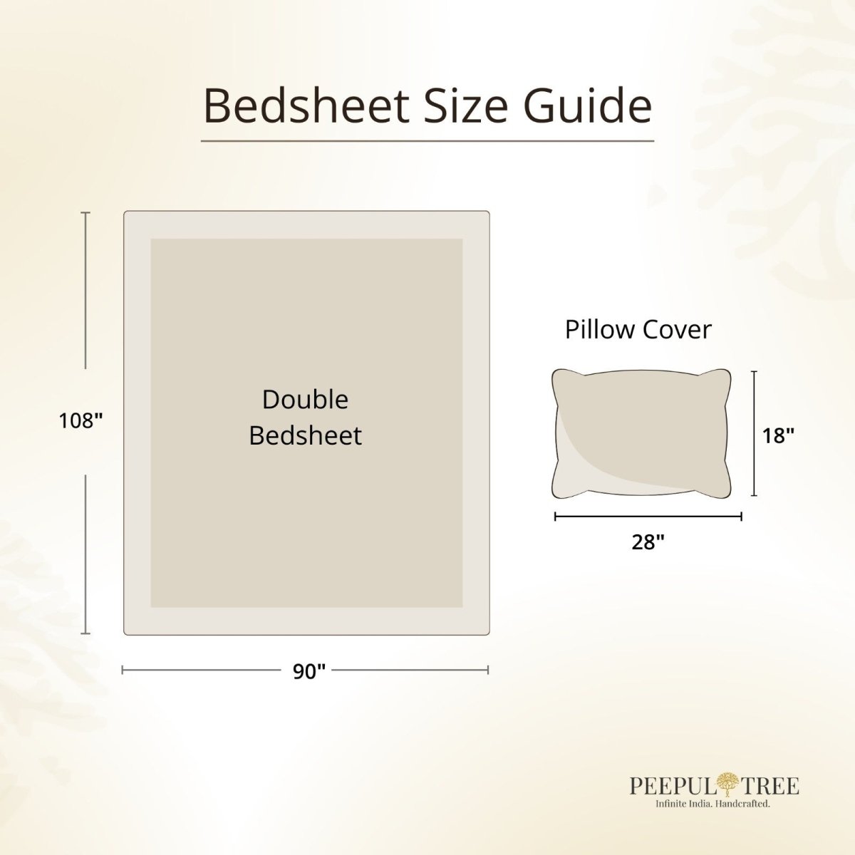 Pure Cotton Double Bedsheet Set With 2 Pillow Covers | King Size | Hand Printed With A Floral Print In Pink & White | Handmade In India
