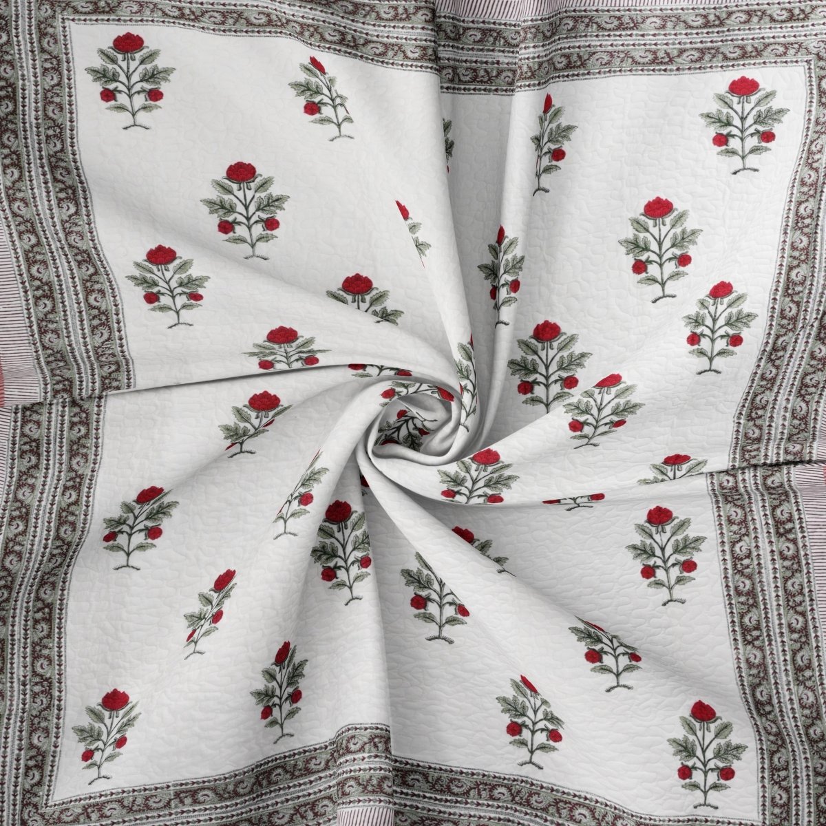 Double Bed Cover Handmade in India 